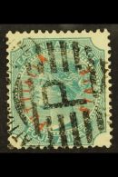 PATIALA 1884 (curved Red Overprint) 4a Green, SG 4, Fine Used. For More Images, Please Visit... - Other & Unclassified