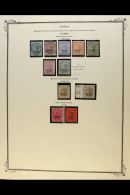 FARIDKOT 1887-1900 Mint Collection. With 1887-1900 Basic Set To 1R Slate; Plus Official Range To 1R Slate; Good To... - Altri & Non Classificati