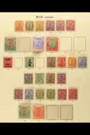 1911 - 1935 SUPERB MINT SELECTION Lovely Fresh Mint Geo V Range With 1911 Vals To 1r Including Many Listed Shades,... - Other & Unclassified