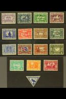 1930 Parliamentary Millenary Celebration Complete Set, Facit 173/188, Fine Mint. (16 Stamps) For More Images,... - Otros & Sin Clasificación