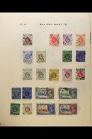 QUEEN VICTORIA TO QEII COLLECTION An 1860's To Modern Chiefly Used Collection In A Binder, Includes QV Values To... - Autres & Non Classés