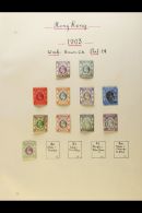 1903 - 1935 GOOD MINT AND USED COLLECTION Well Written Up On Pages Including Many Better Stamps With 1903 Ed VII... - Otros & Sin Clasificación