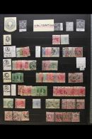 POSTMARKS COLLECTION A Fine Collection Of Postmarks On Various QV Issues From 1883 Onwards With A Few Earlier... - Grenada (...-1974)