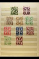 1881-1939 USED BLOCKS OF FOUR. A Collection Of Virtually All Different Used BLOCKS Of 4 On Leaves, Inc 1881-87 5L... - Altri & Non Classificati