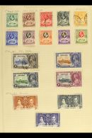 1928-54 ALL DIFFERENT Mint Or Used Collection On Old Album Pages, Includes 1928 Set With 3d To 5s Mint, 1935... - Goldküste (...-1957)