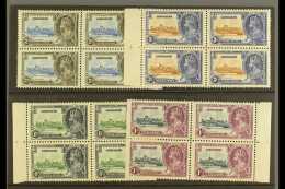 1935 Silver Jubilee Complete Set, SG 114/117, As Never Hinged Mint BLOCKS OF FOUR. (4 Blocks, 16 Stamps) For More... - Gibraltar