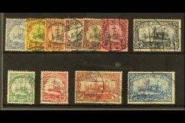 SOUTH WEST AFRICA Small Range Of Very Fine Used Stamps With The 1901 No Wmk 20pf To 80pf Complete Plus The 3M... - Otros & Sin Clasificación