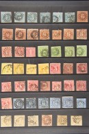 BAVARIA 1849-1920 HOARD On Ancient Album & Stock Pages. We See Mixed Mint & Used Accumulation With Some... - Other & Unclassified