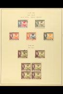 1902-63 FINE USED COLLECTION Written Up On Pages, Includes A KEVII Range To 6d, 1912-22 Range To 6d, 1922-29 MCA... - Gambia (...-1964)