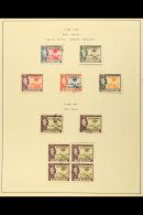 1902-63 FINE USED COLLECTION Written Up On Pages, Includes A KEVII Range To 6d, 1912-22 Range To 6d, 1922-29 MCA... - Gambie (...-1964)