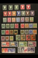 1886-1949 MINT COLLECTION On A Stock Page. Includes 1886 CA Wmk Range To 1s, 1898-1902 Set To 6d, 1902-05... - Gambia (...-1964)