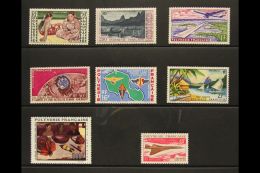 POLYNESIA 1958-69 All Different Collection Of NEVER HINGED MINT Air Post Issues, With 1958 50fr And 200fr, 1960... - Other & Unclassified