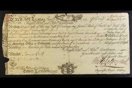 MARTINIQUE 1762 (April) BRITISH OCCUPATION - Bill Of Exchange For £1788.10s Payable To George Bridges Rodney... - Andere & Zonder Classificatie