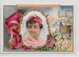 Chromo Ancien Turquie Turkey Chocolat De La Havane 10,5 X 7 - Other & Unclassified