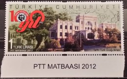 Turkey, 2012, Mi: 3937 (MNH) - Ongebruikt