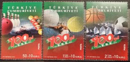 Turkey, 2012, Mi: 3981/83 (MNH) - Ongebruikt