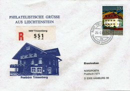 Liechtenstein - Spezialbeleg / Special Document (N909) - Cartas & Documentos