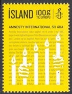 2011 - ISLANDA / ICELAND - 50° ANNIVERSARIO DI AMNESTY INTERNATIONAL / 50th ANNIVERSARY OF AMNESTY INTERNATIONAL. MNH - Nuovi