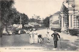 Sport:  Jeu De Croquet .  Châtel-Guyon   63 - Other & Unclassified