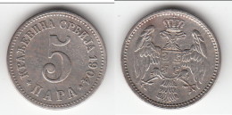 **** SERBIE - SERBIA - 5 PARA 1904 MILAN I **** EN ACHAT IMMEDIAT - Servië