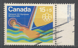 Canada 1975. Scott #B6 (U) Montreal Olympic Games, Sailing - Used Stamps