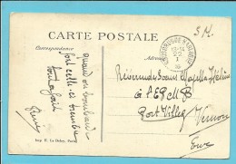 Kaart (STAVELE) Met Stempel ROUSBRUGGE-HARINGHE Op 22/1/16 - Zona No Ocupada