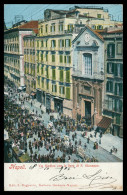 ITALY  - CAMPANIA - NAPOLES - Via Medina Con La Fiera Di Giuseppe( Ed. E. Ragozino Nº 2768) Carte Postale - Ferias