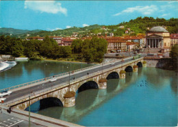 TORINO  GRAN MADRE E PONTE VITTORIO EMANUELE I°      (VIAGGIATA) - Bridges