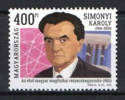 HUNGARY 2016 PEOPLE 100 Years From The Birth Of KAROLY SIMONYI - Fine Stamp MNH - Nuevos