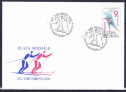 Tchéque République 2006 Mi 459, Envelope De Poste Tchéque (POB 6) - FDC