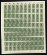 SBZ-Bogen ,Nr.1AB,C Bogen,xx  (M4) - Postfris