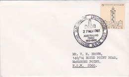 Australia 1968 150th Anniversary Macquarie Lighthouse PM261  North Ryde Commemorative Cover - Marcophilie