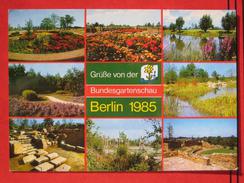 Berlin Britz - Mehrbildkarte Grüsse Von Der Bundesgartenschau Berlin 1985 - Neukölln