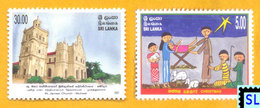 Sri Lanka Stamps 2007, Christmas, MNH - Sri Lanka (Ceylon) (1948-...)