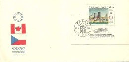 FDC CHECOSLOVAQUIA 1967 - 1967 – Montréal (Canada)