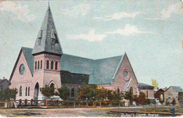Vintage - Regina Saskatchewan Canada - St. Paul's Church - By W.G. MacFarlane - 2 Scans - Regina