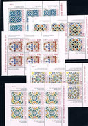 Portugal. Conjunto De 10 Minipliegos Diferentes De Azulejos. Valor 83 Euros - Libretti