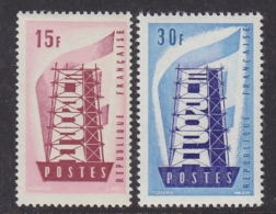 Europa Cept 1956 France 2v ** Mnh (32800A) - 1956