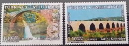 Turkey, 2014, Historical Bridges (MNH) - Unused Stamps