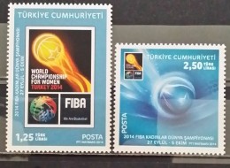 Turkey, 2014,  Women's Basketball World Cup (MNH) - Unused Stamps