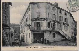 CPA Ardèche Circulé La LOUVESC Hôtel - La Louvesc