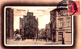 PERLEBERG / AM KIRCHPLATZ / CIRC 1913 / RARE / TRES BELLE  OBLITERATION - Perleberg