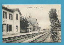 CPA - Chemin De Fer La Gare MUTZIG 67 - Mutzig