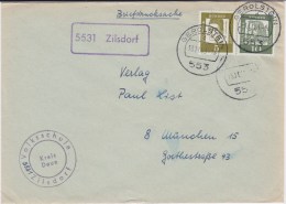 Bund Bed Dt Div Landpost Stempel 5531 Zilsdorf B Gerolstein Eifel Bf 1963 - Covers & Documents