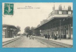 CPA - Chemin De Fer La Gare ST-SULPICE-LA-POINTE 81 - Saint Sulpice