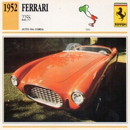 Auto Da Collezione "Ferrari 1952  225S"  (Italia) - Moteurs