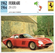 Auto Da Collezione "Ferrari 1962  250 GTO"  (Italia) - Engine