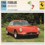 Auto Da Collezione "Ferrari  1966   330 GTC/GTS"  (Italia) - Auto & Verkehr