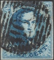 Belgique 1851 COB 7. Oblitération P 106 Saint Trond - 1851-1857 Médaillons (6/8)