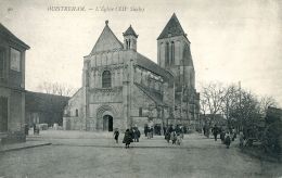 N°344 K -cpa Ouistreham -l'église - Ouistreham